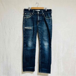 リーバイス(Levi's)の【良品】Levi's リーバイス 504 ダメージ デニム ジーンズ ジーパン(デニム/ジーンズ)