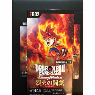 ドラゴンボール(ドラゴンボール)の烈火の闘気 BOX テープ付き(シングルカード)