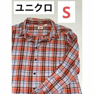 ユニクロ(UNIQLO)のユニクロ　チェックシャツ　レディース(シャツ/ブラウス(長袖/七分))