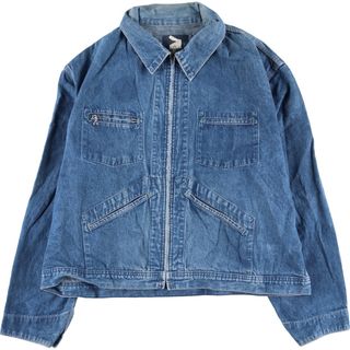 オシュコシュ(OshKosh)の古着 80年代 オシュコシュ Osh kosh B’GOSH デニムブルゾン USA製 メンズXL ヴィンテージ /eaa448391(Gジャン/デニムジャケット)