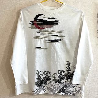 メンズ和柄刺繍Ｔシャツ＊XL(Tシャツ/カットソー(半袖/袖なし))