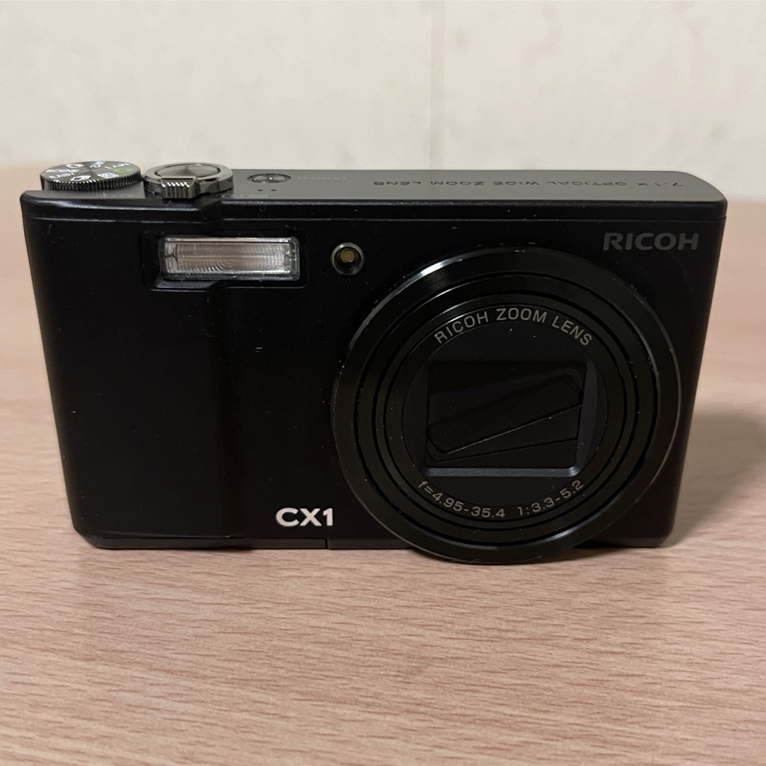 RICOH デジタルカメラ CX1 BLACK スマホ/家電/カメラのカメラ(コンパクトデジタルカメラ)の商品写真