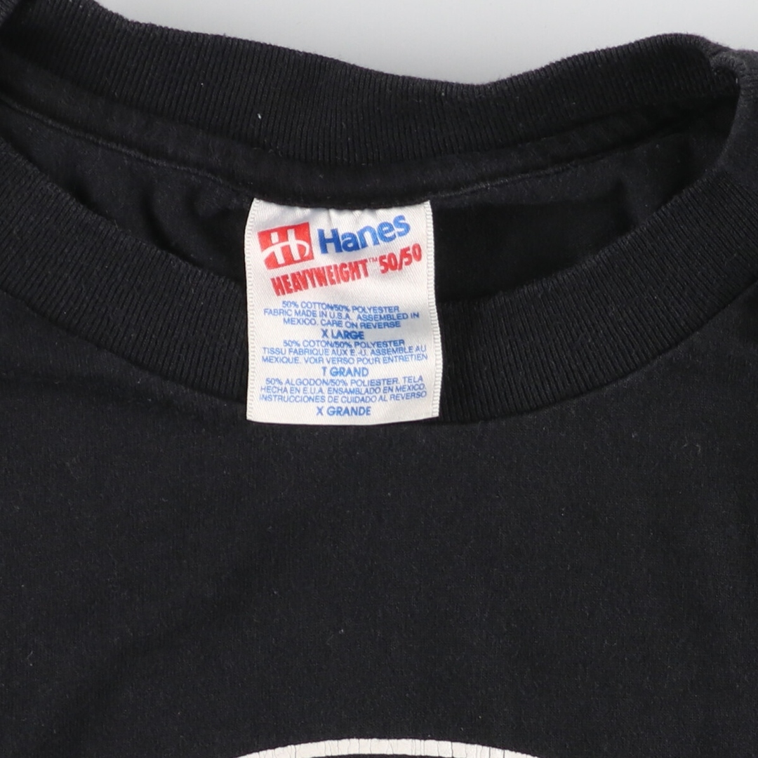 Hanes(ヘインズ)の古着 90年代 ヘインズ Hanes マリファナ プリントTシャツ USA製 メンズXL ヴィンテージ /eaa448509 メンズのトップス(Tシャツ/カットソー(半袖/袖なし))の商品写真
