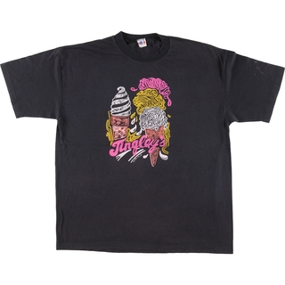 古着 90年代 BULLETN プリントTシャツ カナダ製 メンズXL ヴィンテージ /eaa448517(Tシャツ/カットソー(半袖/袖なし))
