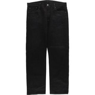 リーバイス(Levi's)の古着 リーバイス Levi's 501-2442 ブラックデニム ストレートデニムパンツ メンズw37 /eaa448730(デニム/ジーンズ)