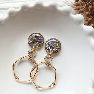 No.4395 ハンドメイドピアス★イヤリング