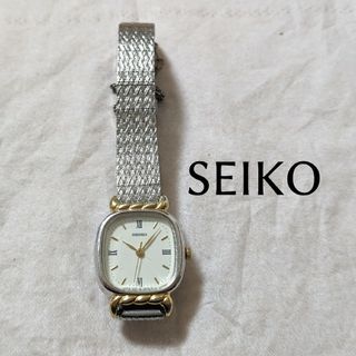 セイコー(SEIKO)のSEIKO 腕時計 2P21-5340 シルバー レディース セイコークオーツ(腕時計)