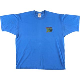 フルーツオブザルーム(FRUIT OF THE LOOM)の古着 90年代 フルーツオブザルーム FRUIT OF THE LOOM TAKE ME TO YOUR DEALER バックプリント プリントTシャツ USA製 メンズXL ヴィンテージ /eaa448508(Tシャツ/カットソー(半袖/袖なし))