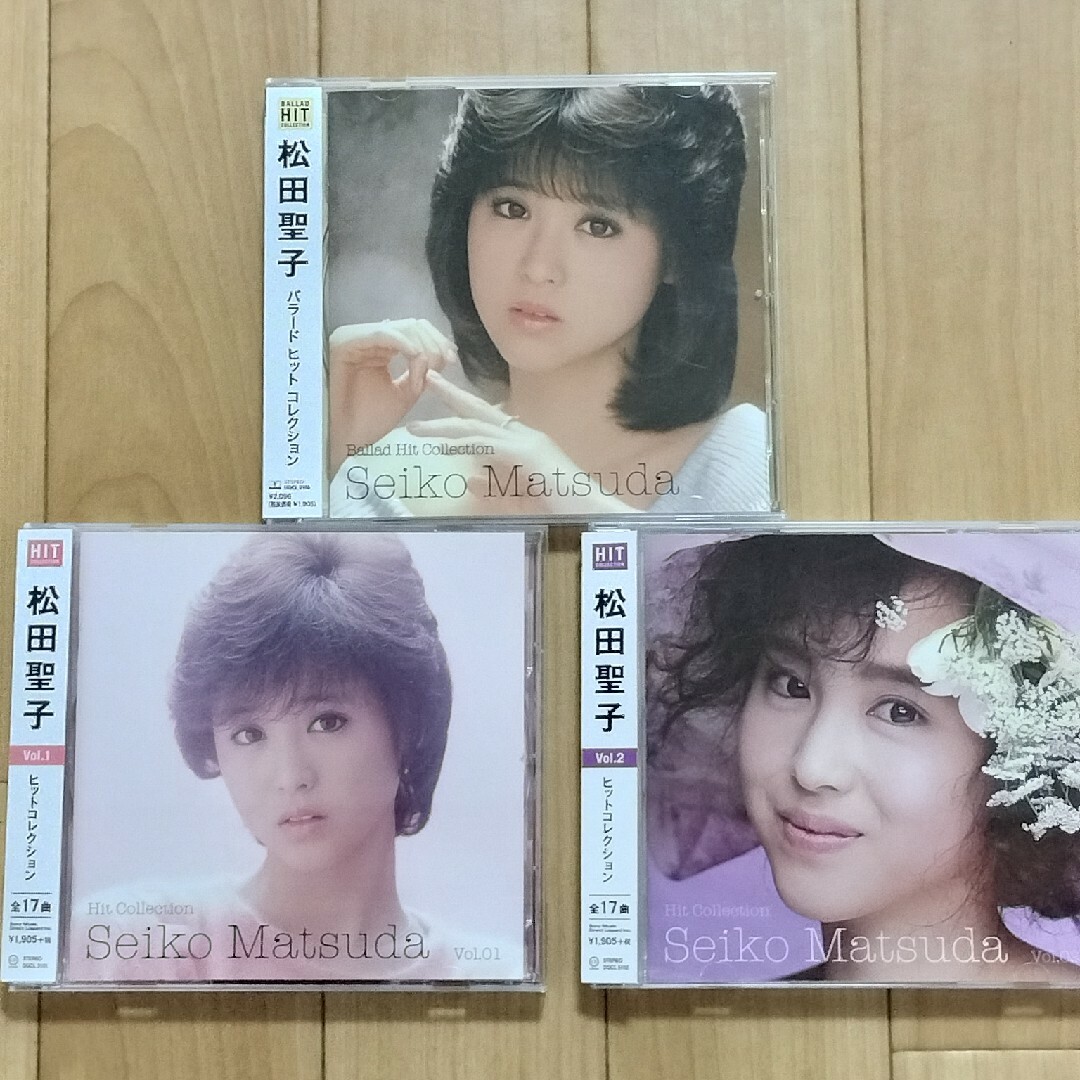 【maunda様専用】松田聖子ヒット&バラード・コレクション CD3枚組 エンタメ/ホビーのCD(ポップス/ロック(邦楽))の商品写真