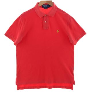 ラルフローレン(Ralph Lauren)の古着 ラルフローレン Ralph Lauren POLO by Ralph Lauren CUSTOM FIT 半袖 ポロシャツ メンズM /eaa381428(ポロシャツ)