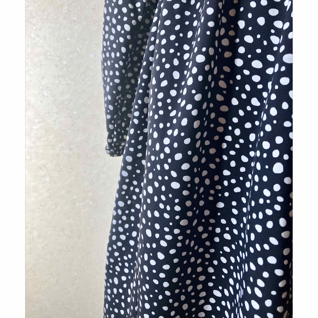 [美品]studio CLIP ワンピース　シャツワンピ　長袖　羽織　シャツ レディースのワンピース(ロングワンピース/マキシワンピース)の商品写真