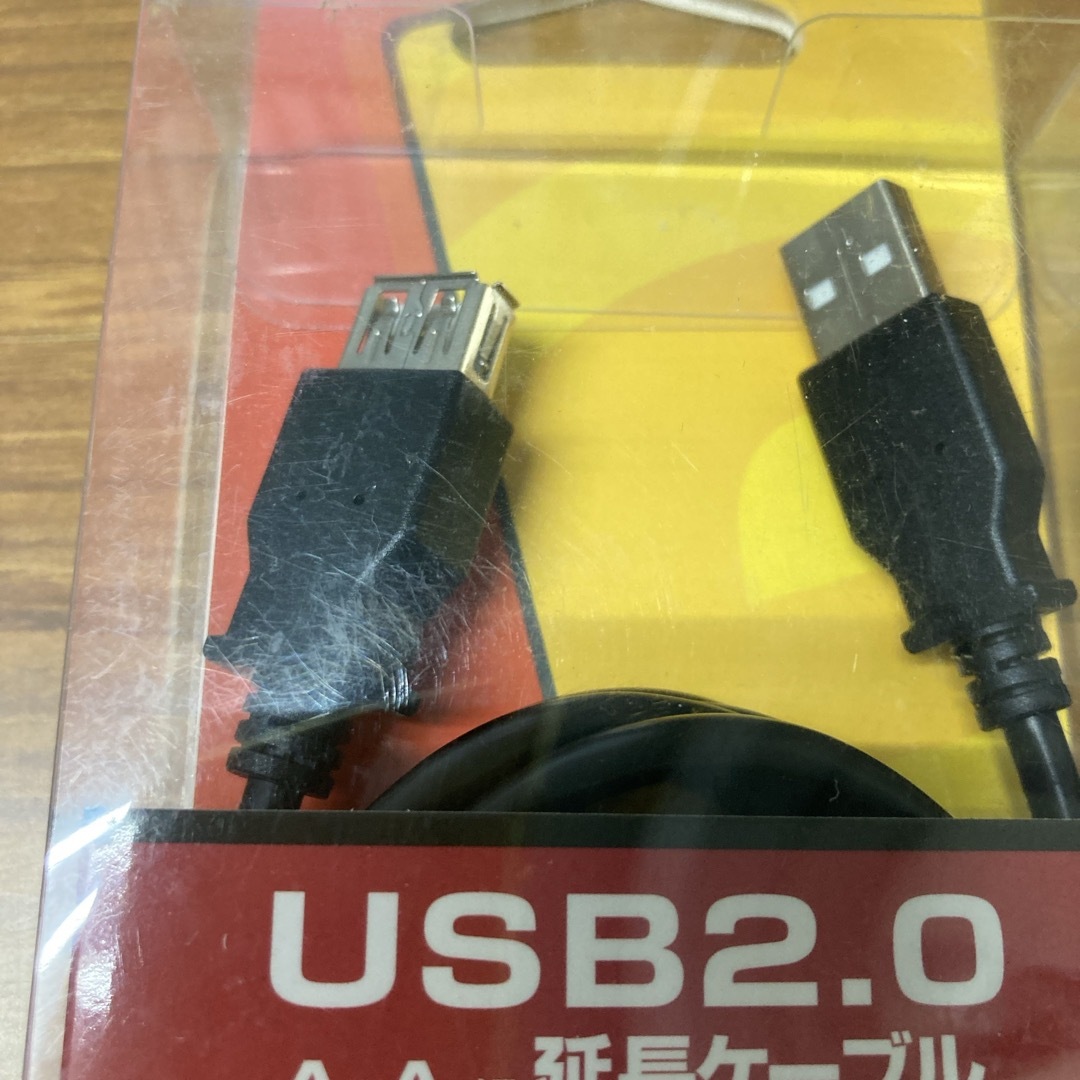 ELECOM(エレコム)のエレコム USB延長ケーブル USB2.0 A-A 2重シールドケーブル RoH スマホ/家電/カメラのPC/タブレット(その他)の商品写真