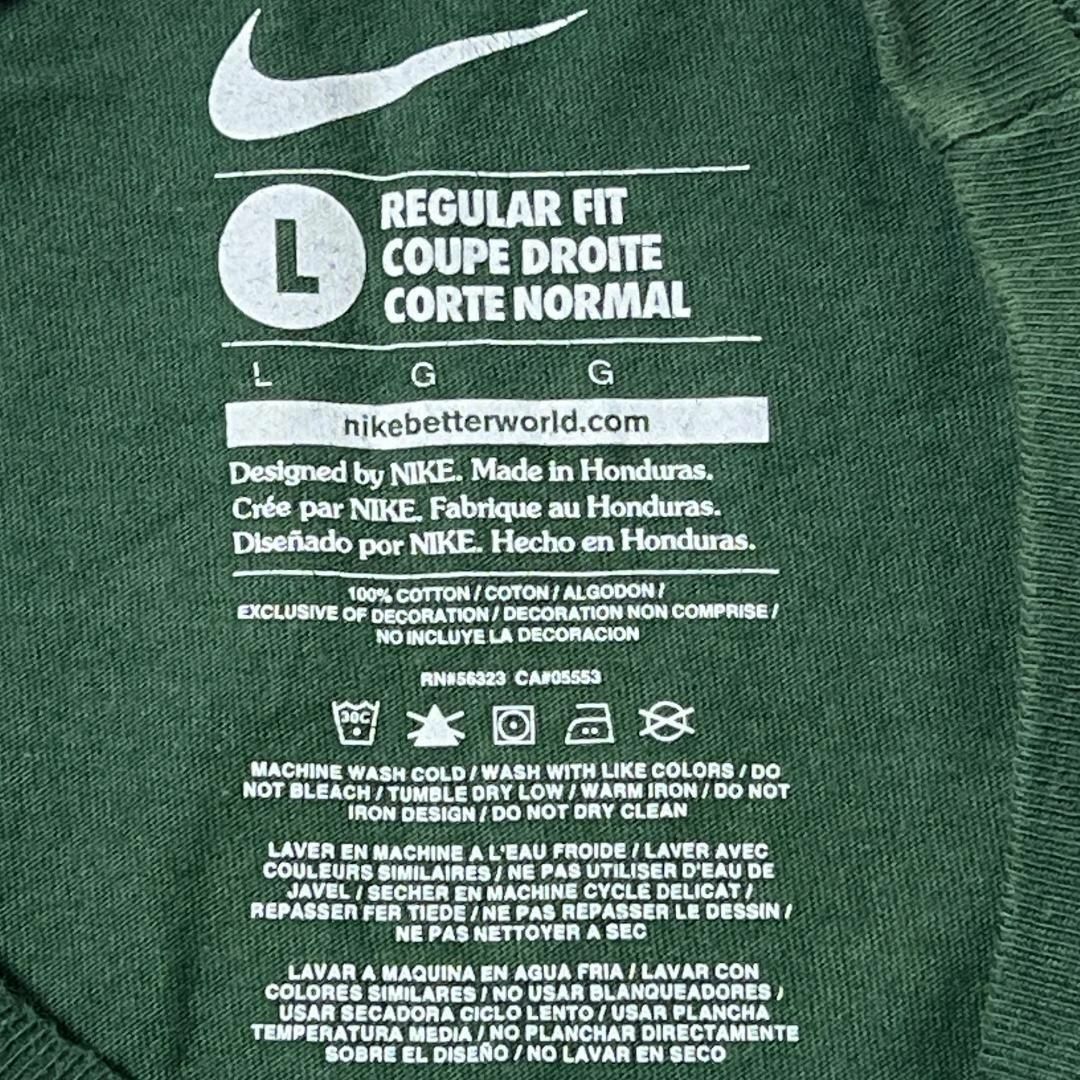 NIKE(ナイキ)のナイキ NFL ニューヨークジェッツ 半袖Tシャツ ネイビー 夏物古着h24 メンズのトップス(Tシャツ/カットソー(半袖/袖なし))の商品写真