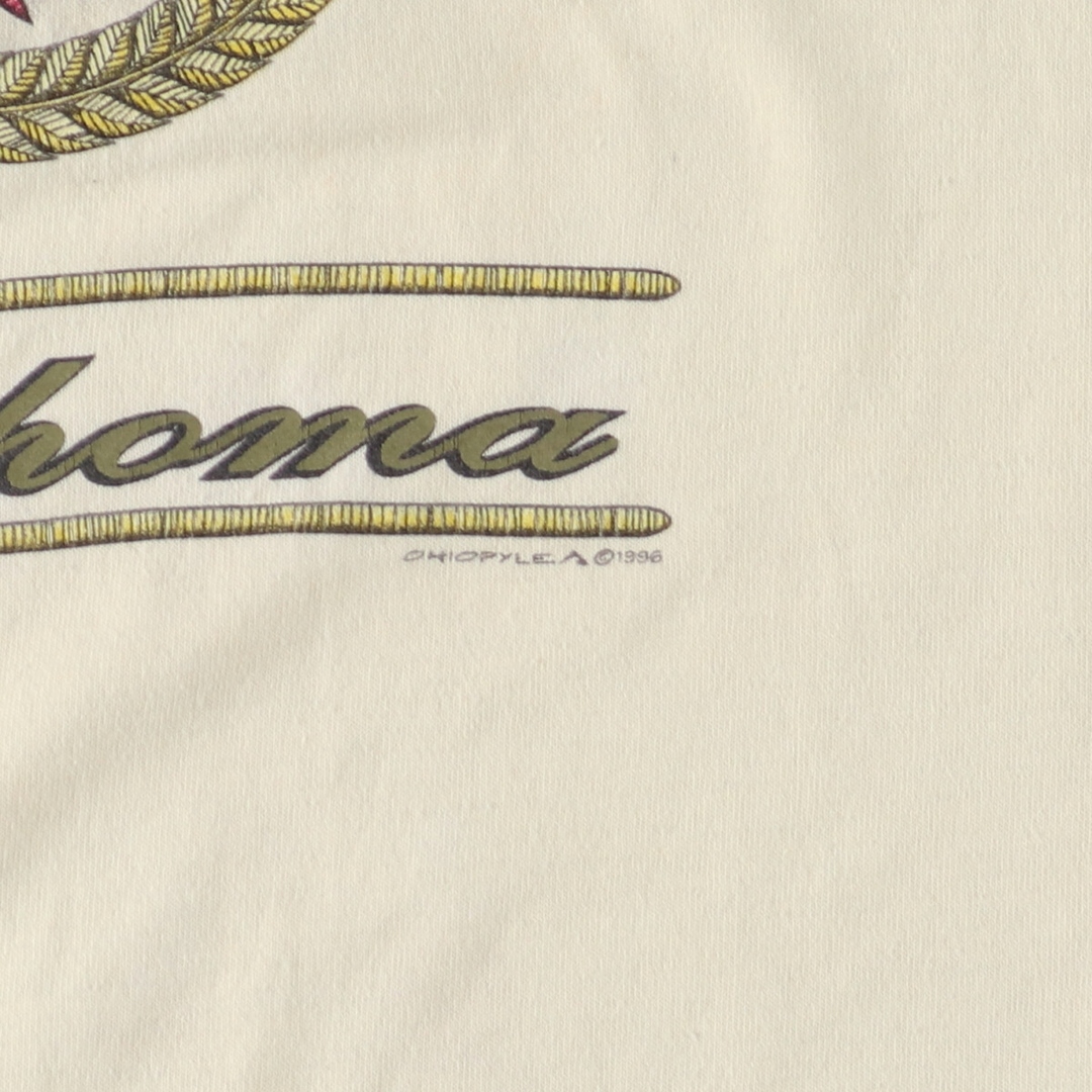 Hanes(ヘインズ)の古着 90年代 ヘインズ Hanes プリントTシャツ USA製 メンズXL ヴィンテージ /eaa443978 メンズのトップス(Tシャツ/カットソー(半袖/袖なし))の商品写真