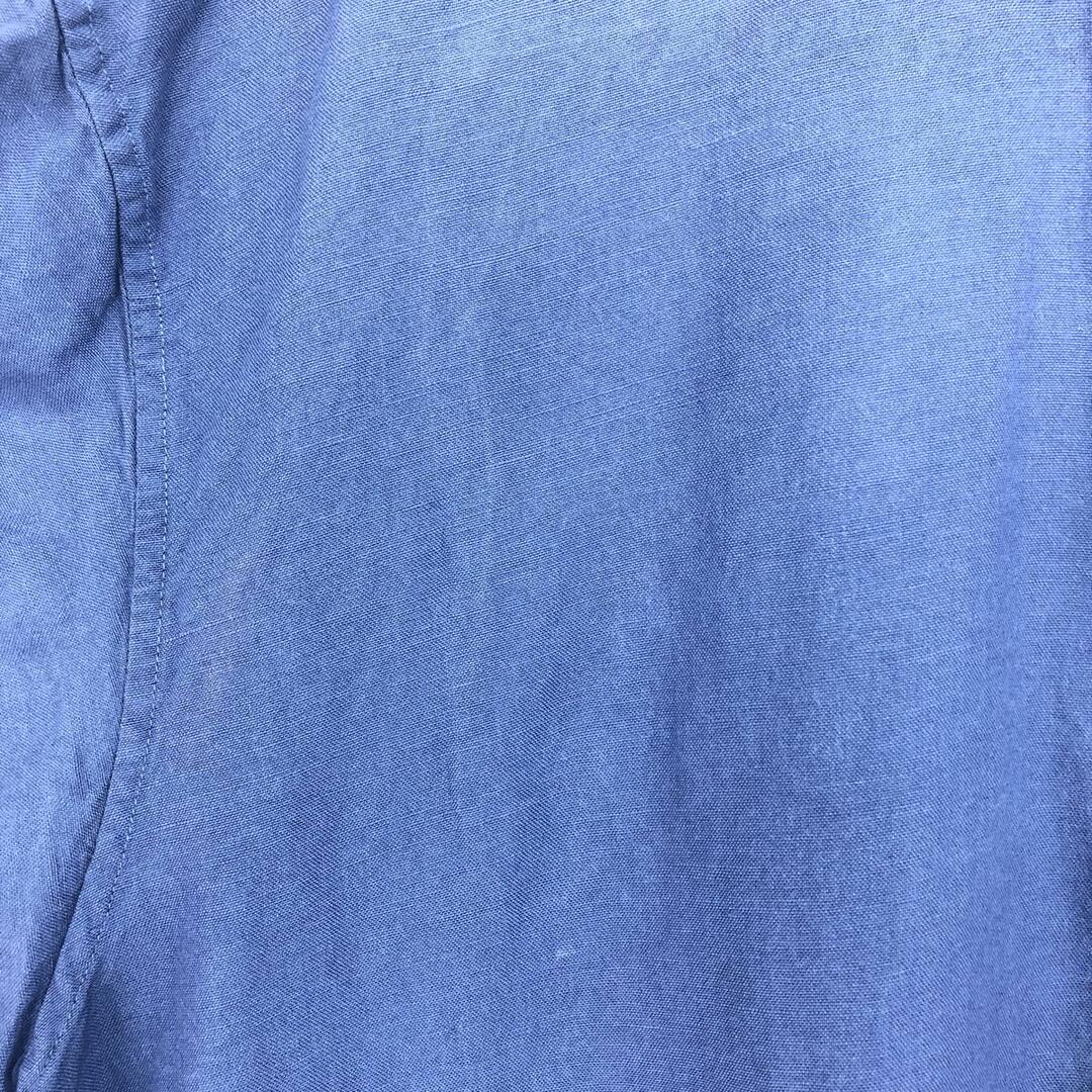 NAUTICA(ノーティカ)の古着 ノーティカ NAUTICA 半袖 リネン×レーヨンシャツ メンズXL /eaa450101 メンズのトップス(シャツ)の商品写真