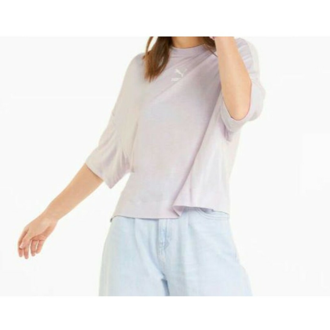 PUMA(プーマ)の新品 プーマ CLASSICS 半袖 Tシャツ レディースのトップス(Tシャツ(半袖/袖なし))の商品写真