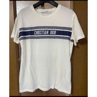 Christian Dior - クリスチャンディオールコットンジャージー Tシャツ Sサイズ　ディオール　大人気