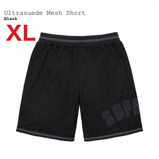 シュプリーム(Supreme)のSupreme Ultrasuede Mesh Short XL Bkack(ショートパンツ)