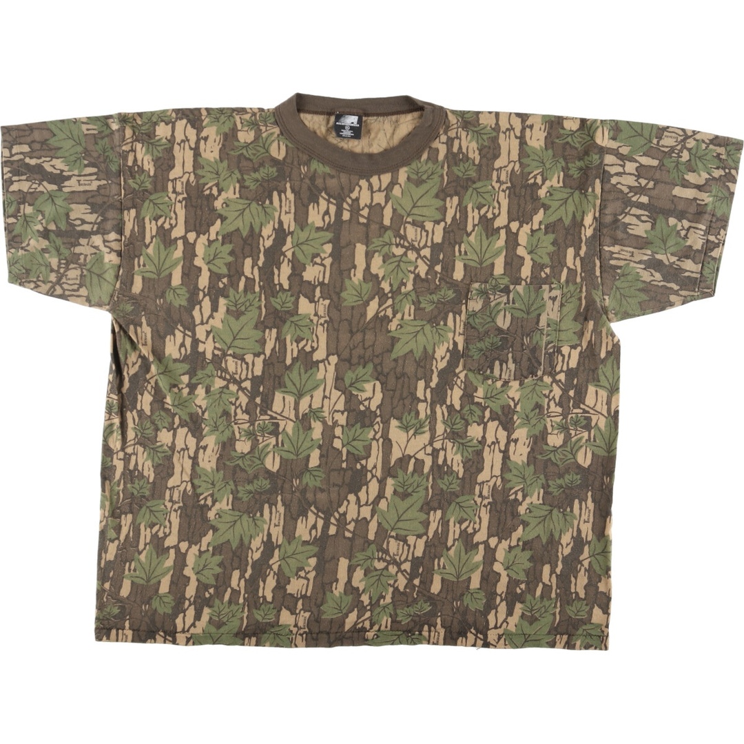 古着 90年代 ACE SPORTSWEAR 迷彩 Tシャツ USA製 メンズXL ヴィンテージ /eaa448525 メンズのトップス(Tシャツ/カットソー(半袖/袖なし))の商品写真
