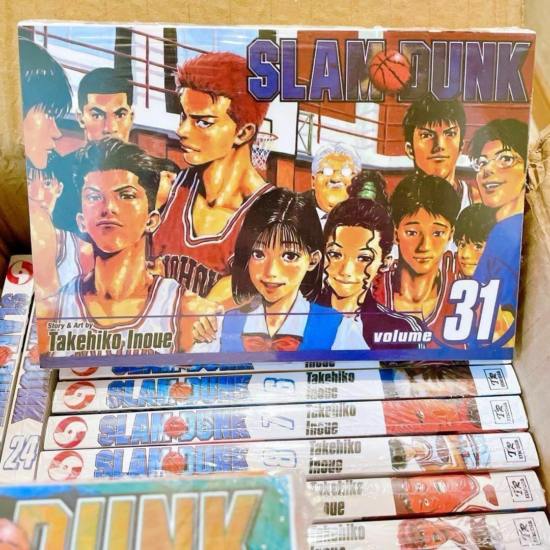 【新品未開封】スラムダンク 英語版 1~31 全巻セット 漫画 comic 英語 【新品未開封】スラムダンク 英語版 1~31 全巻セット 漫画 comic 英語