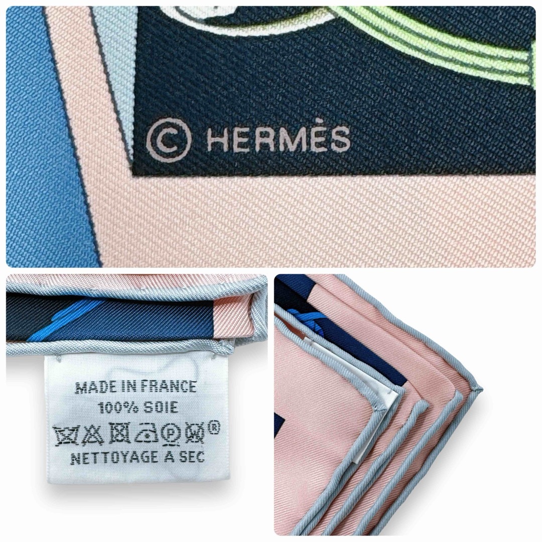 HERMES - エルメス カレ90 シルク スプリング スプリング HERMES - エルメス カレ90 シルク スプリング スプリング