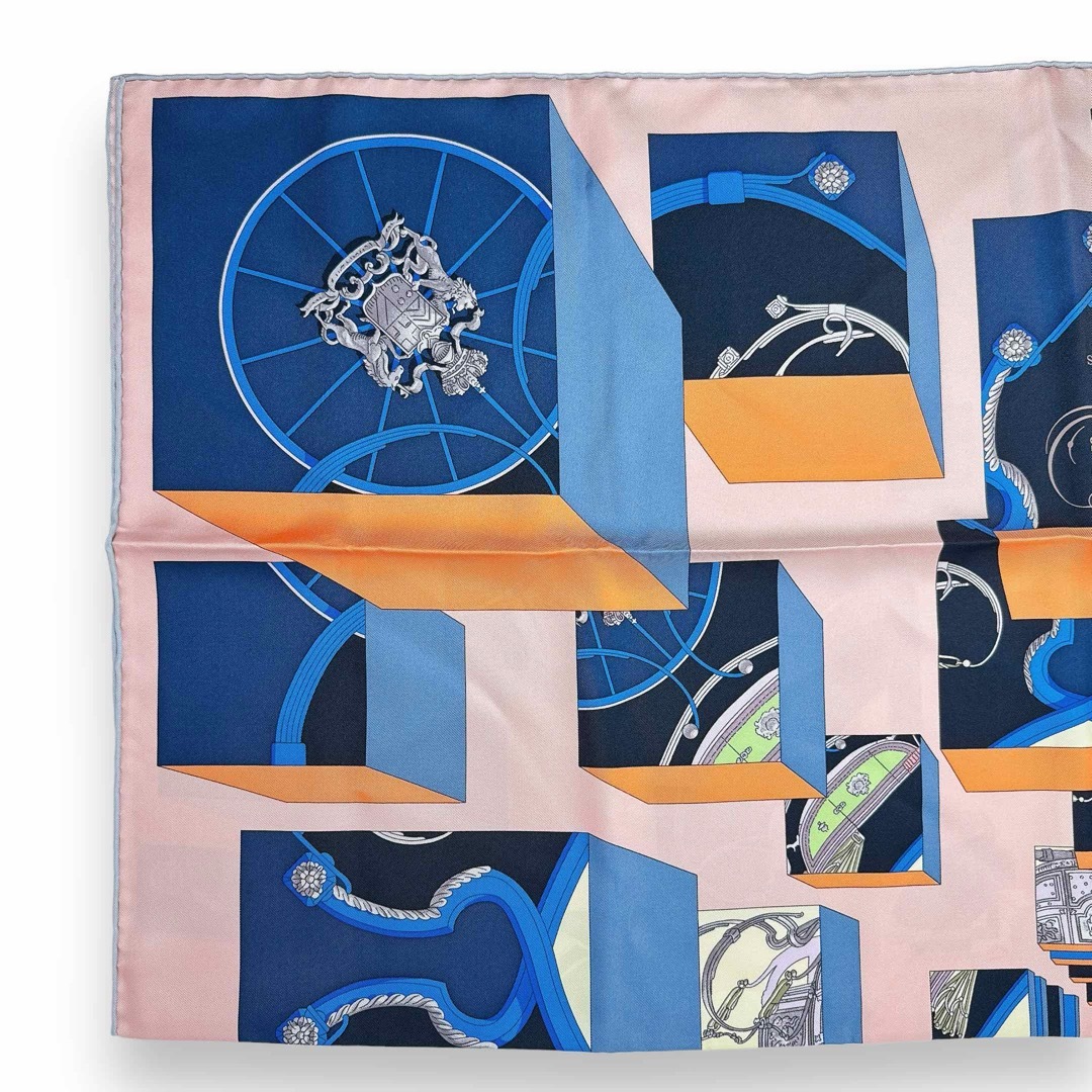 HERMES - エルメス カレ90 シルク スプリング スプリング HERMES - エルメス カレ90 シルク スプリング スプリング