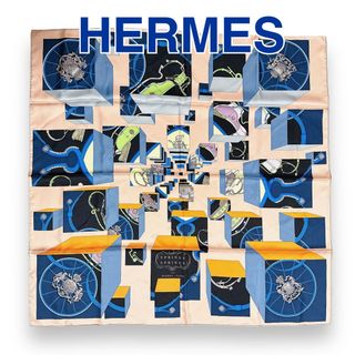 エルメス(Hermes)のエルメス カレ90 シルク スプリング スプリング スカーフ ピンク レディース(バンダナ/スカーフ)