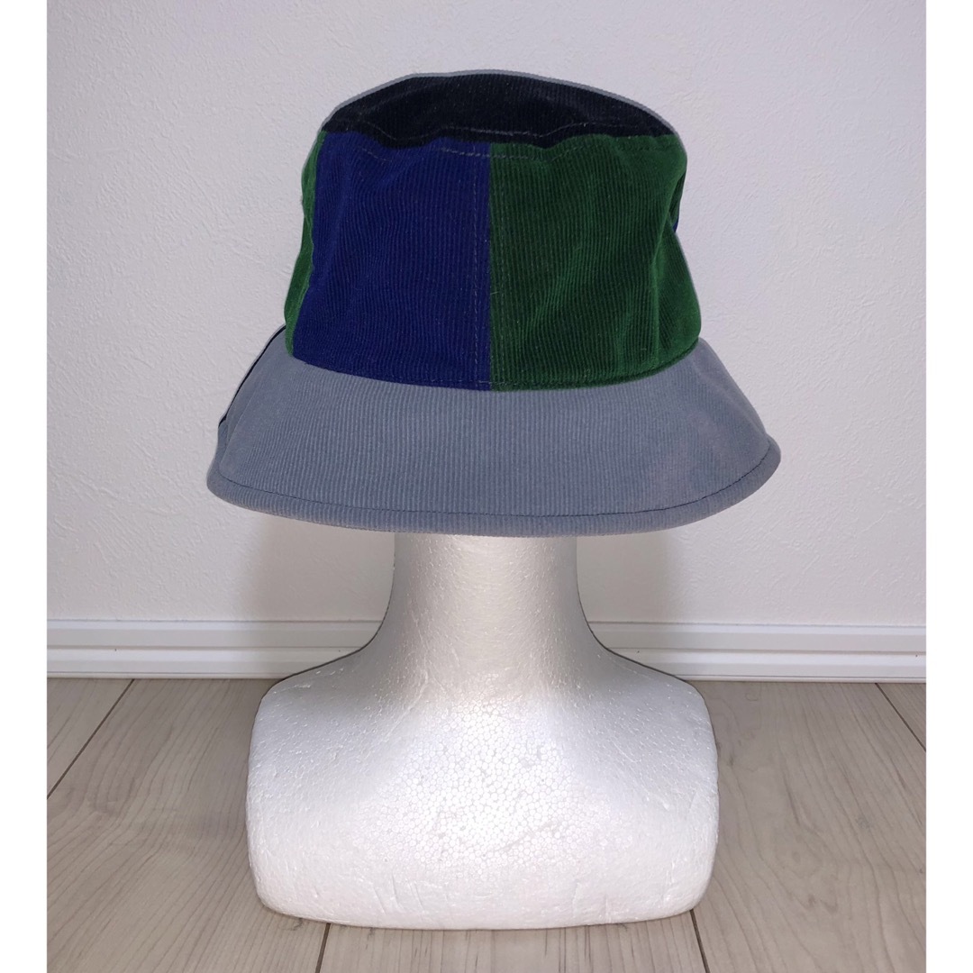 KANGOL(カンゴール)のM 美品 KANGOL バケットハット ベルハット カンゴール マルチカラー 青 メンズの帽子(ハット)の商品写真