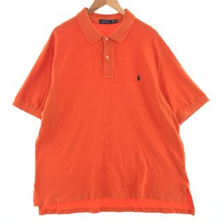 ラルフローレン(Ralph Lauren)の古着 ラルフローレン Ralph Lauren POLO RALPH LAUREN 半袖 ポロシャツ メンズXXL /eaa381237(ポロシャツ)