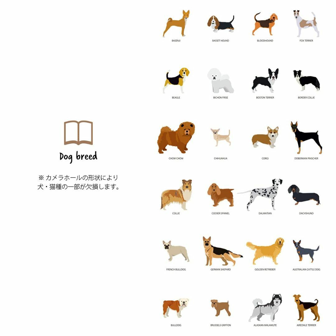 【色: 犬】MRLab iPhoneケース TPU ソフト クリアケース 【 犬 スマホ/家電/カメラのスマホアクセサリー(その他)の商品写真