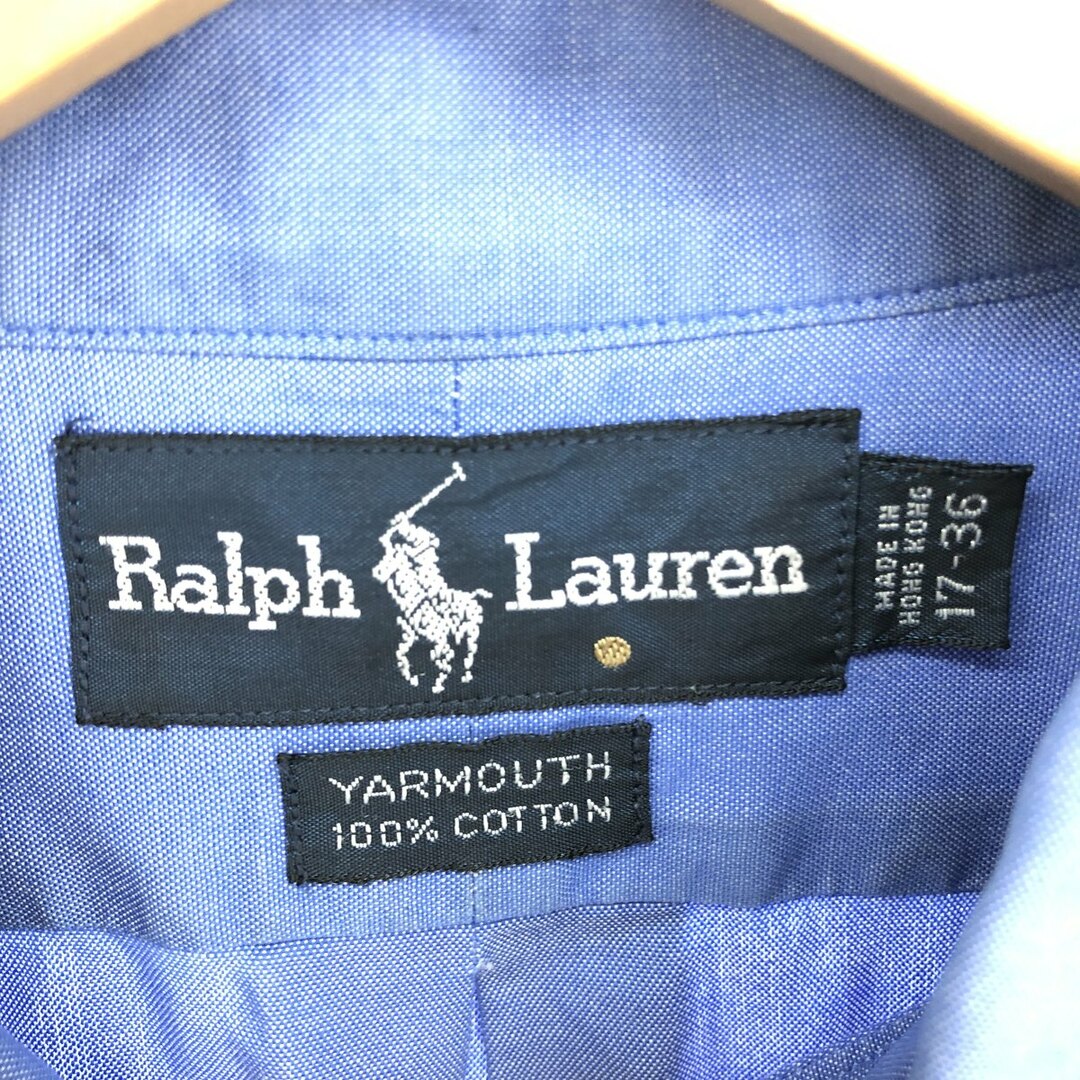 Ralph Lauren(ラルフローレン)の古着 ラルフローレン Ralph Lauren YARMOUTH 長袖 ボタンダウンシャツ メンズXL /eaa448034 メンズのトップス(シャツ)の商品写真