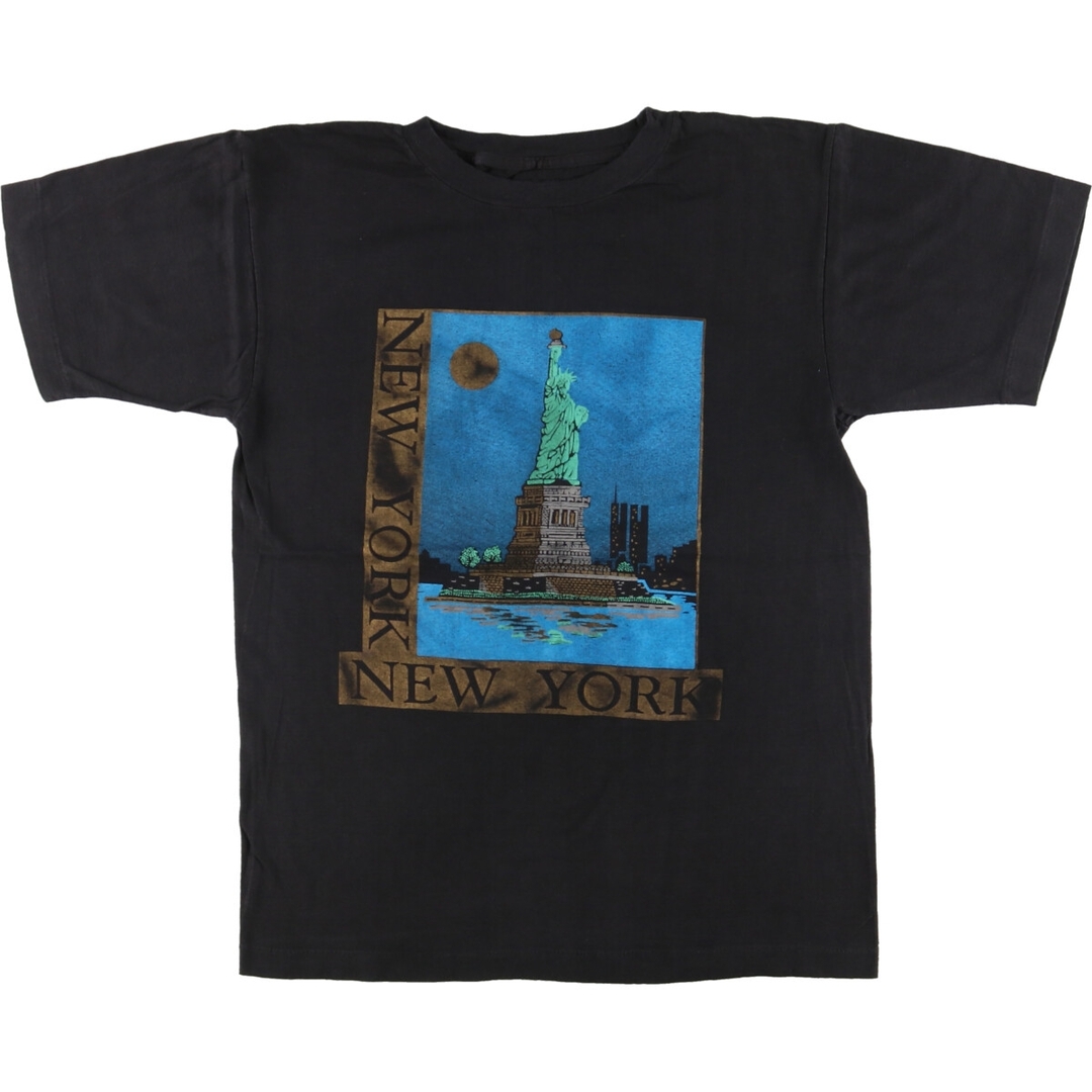 古着 90年代 New York 自由の女神 プリントTシャツ メンズM クルーネック(丸首) ヴィンテージ /eaa448522 メンズのトップス(Tシャツ/カットソー(半袖/袖なし))の商品写真