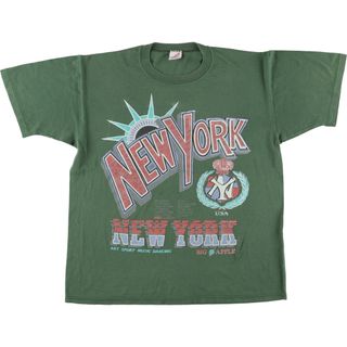 ジャージーズ(JERZEES)の古着 90年代 ジャージーズ Jerzees プリントTシャツ USA製 メンズXL ヴィンテージ /eaa448531(Tシャツ/カットソー(半袖/袖なし))