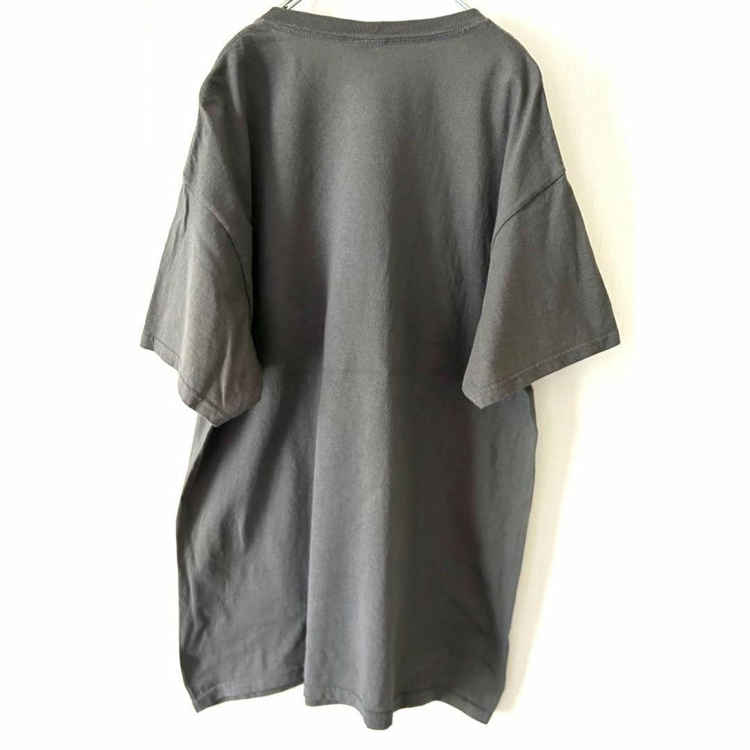 DEW COMMUNITY LOVING GOD Tシャツ グレー 古着 メンズのトップス(Tシャツ/カットソー(半袖/袖なし))の商品写真