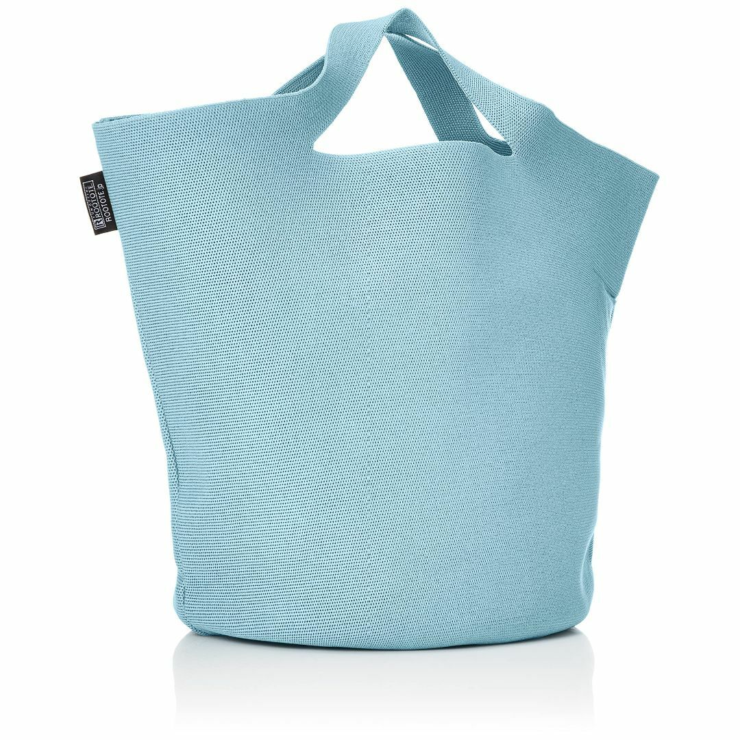 【色: SAX】[ルートート] 軽量 自立 帽子型 リサイクル糸 ニット バスケ レディースのバッグ(その他)の商品写真