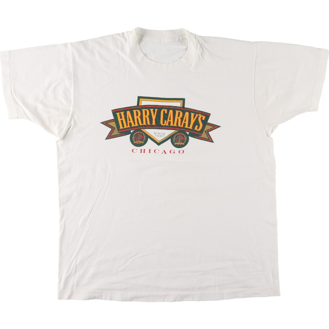 古着 90年代 HARRY CARAY’S アドバタイジングTシャツ メンズL ヴィンテージ /eaa443965 メンズのトップス(Tシャツ/カットソー(半袖/袖なし))の商品写真