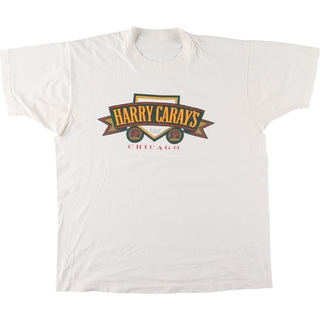 古着 90年代 HARRY CARAY’S アドバタイジングTシャツ メンズL ヴィンテージ /eaa443965(Tシャツ/カットソー(半袖/袖なし))