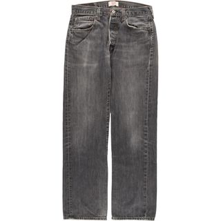 リーバイス(Levi's)の古着 リーバイス Levi's 501-1013 ブラックデニム ストレートデニムパンツ メンズw32 /eaa448736(デニム/ジーンズ)