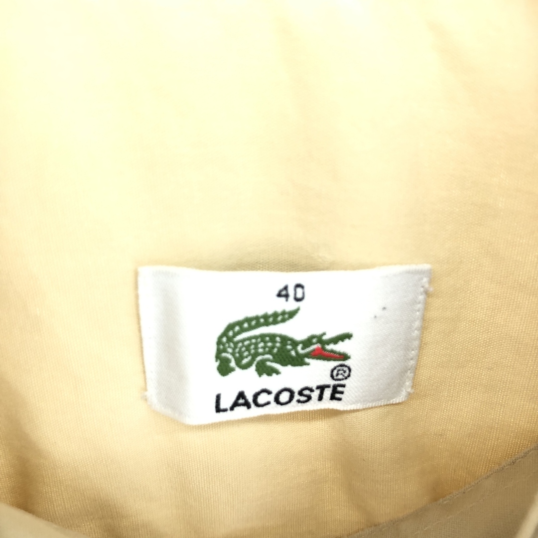 LACOSTE(ラコステ)の古着 ラコステ LACOSTE 半袖 ボタンダウンシャツ メンズM /eaa447554 メンズのトップス(シャツ)の商品写真