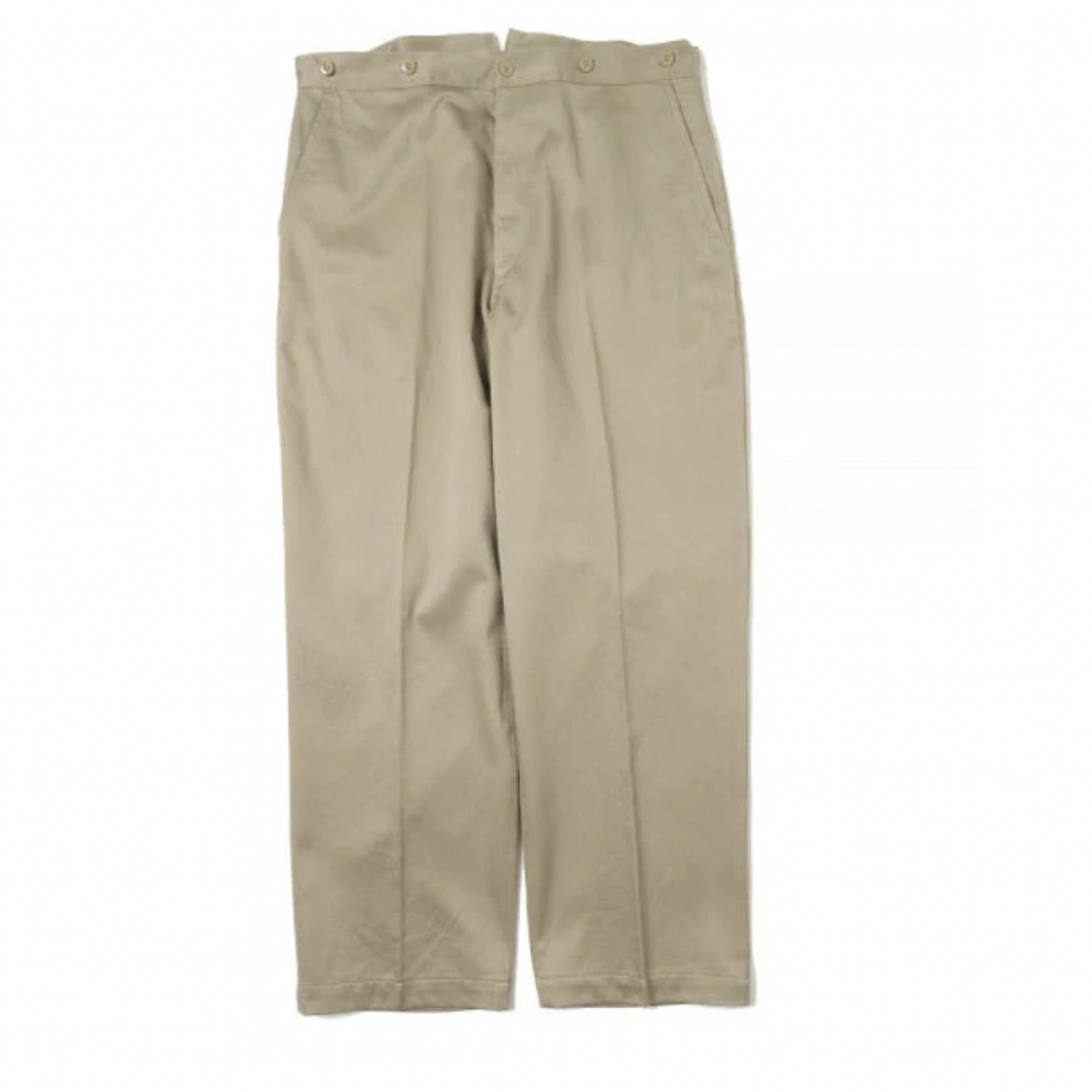 COMOLI コモリ22SS コットンチノ オーバーパンツ2 COMOLI コモリ22SS コットンチノ オーバーパンツ2