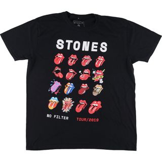 古着 STONES THE ROLLING STONES ザローリングストーンズ バンドTシャツ バンT メンズXL /eaa448123(Tシャツ/カットソー(半袖/袖なし))