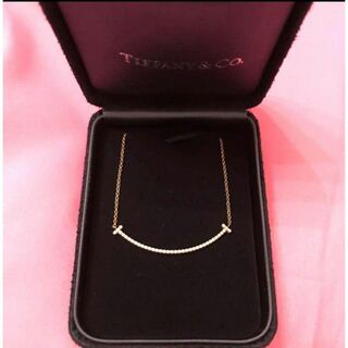 ティファニー(Tiffany & Co.)のティファニー　Tスマイルダイヤモンドネックレス　スモール(ネックレス)