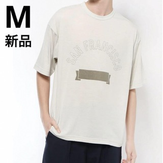 【新品】コーエン coen WプリントカレッジTシャツ　Mサイズ