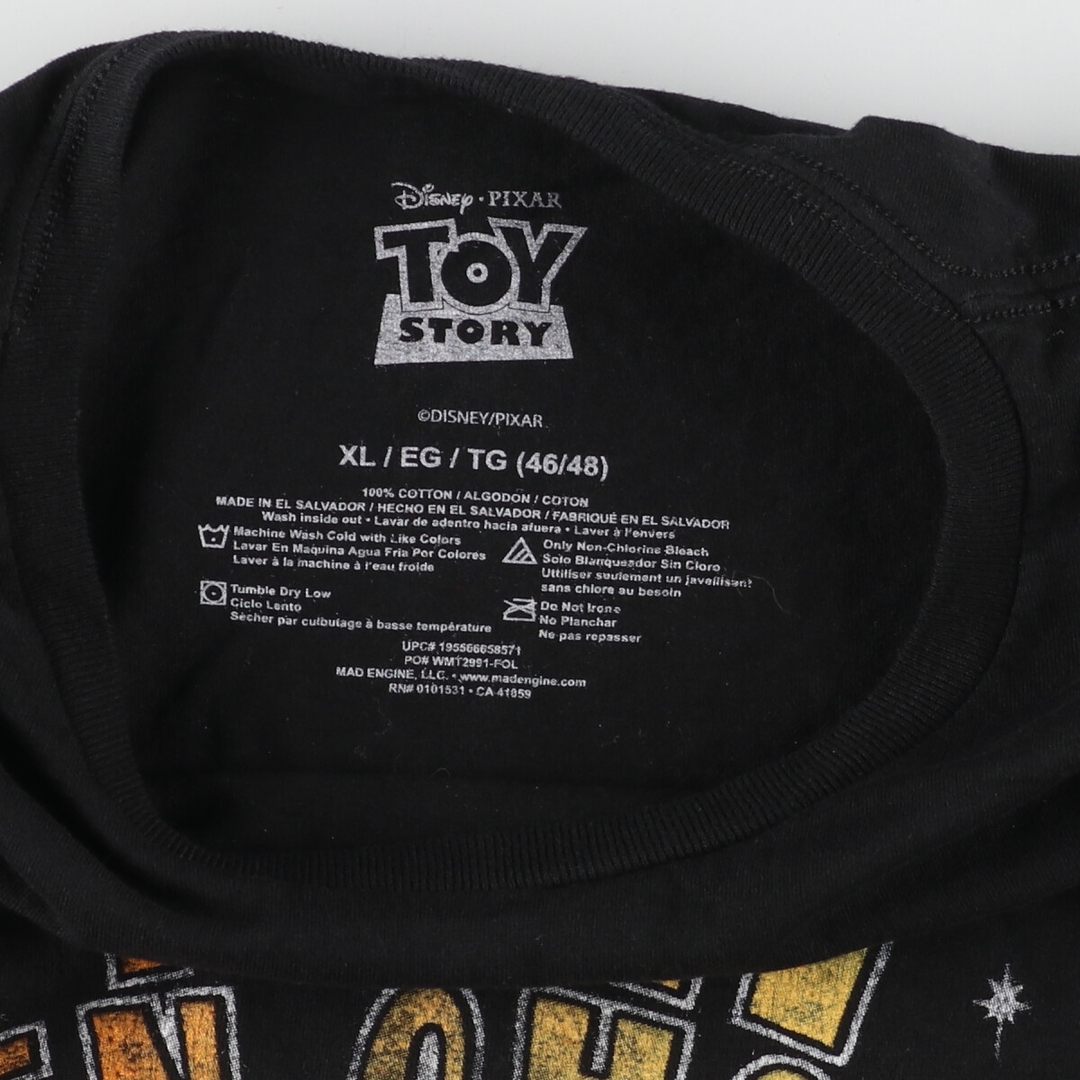 古着 TOY STORY トイストーリー リトルグリーンメン キャラクタープリントTシャツ メンズXL /eaa448549 メンズのトップス(Tシャツ/カットソー(半袖/袖なし))の商品写真