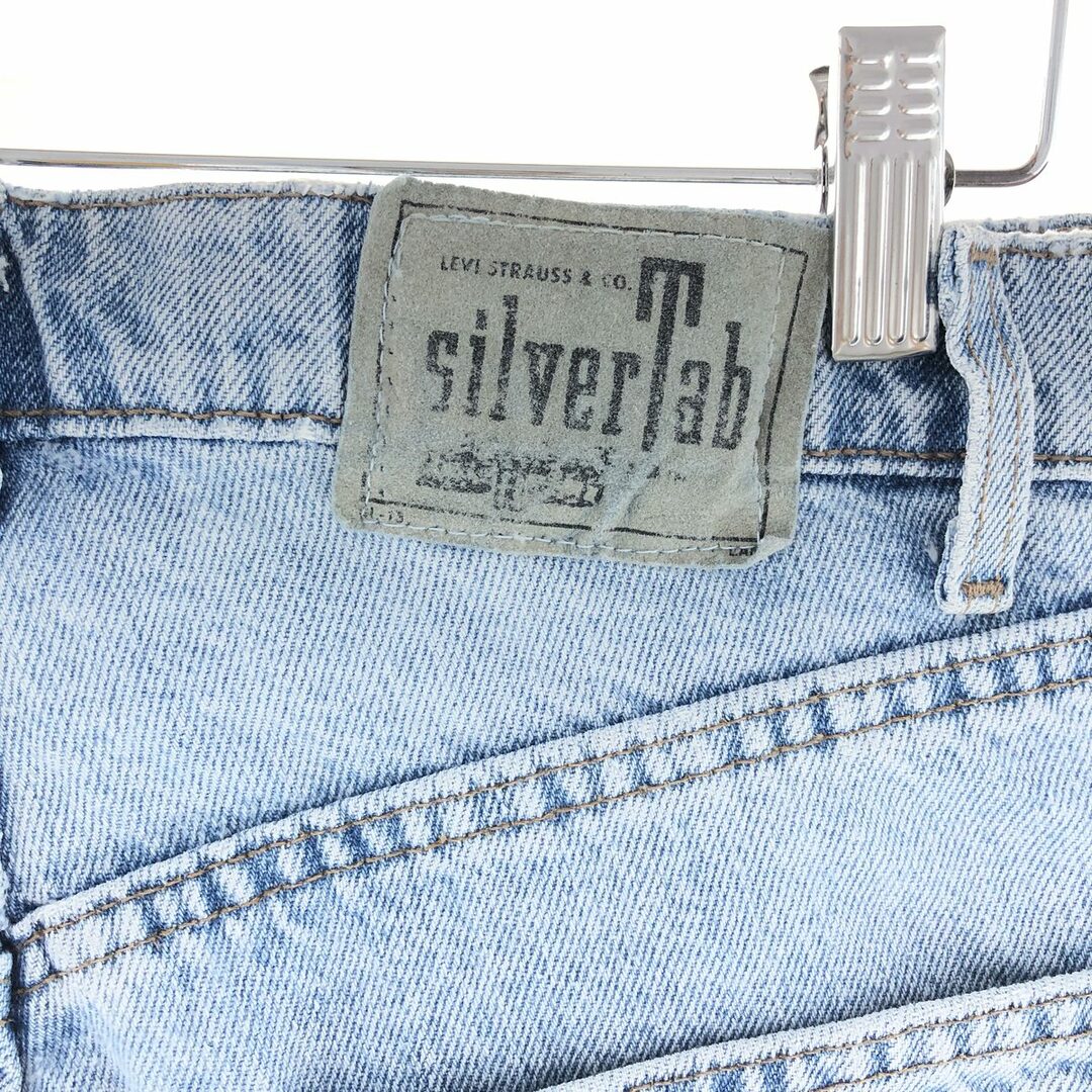 Levi's(リーバイス)の古着 90年代 リーバイス Levi's SILVER TAB シルバータブ LOOSE ルーズ デニムショーツ ハーフパンツ USA製 メンズw32 ヴィンテージ /eaa382460 メンズのパンツ(ショートパンツ)の商品写真