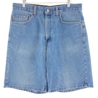 リーバイス(Levi's)の古着 00年代 リーバイス Levi's 550 デニムショーツ ハーフパンツ メンズw35 /eaa382710(ショートパンツ)