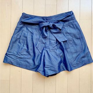 【RopePicnic】デニムショートパンツ  キュロット　Sサイズ　レディース