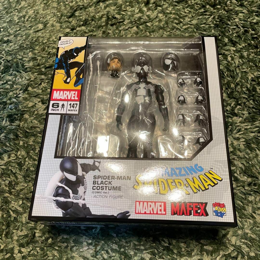 MAFEX スパイダーマン ブラック コスチューム COMIC Ver. MAFEX スパイダーマン ブラック コスチューム COMIC Ver.