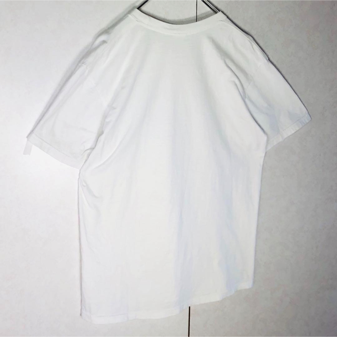 Supreme(シュプリーム)の【人気デザイン】シュプリーム メタルロゴ Mサイズ 定番カラー 白 ホワイト メンズのトップス(Tシャツ/カットソー(半袖/袖なし))の商品写真