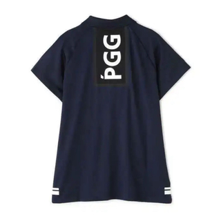 PEARLY GATES - L新品/PGG/パーリーゲイツ/メンズ/高機能/半袖ポロシャツ/紺